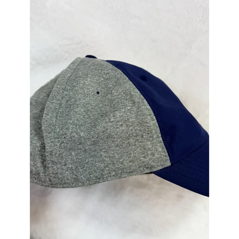 Cleveland Indians Heritage 86 Baseball Cap Hat Gray Blue Nike‎ Dri Fit Men's